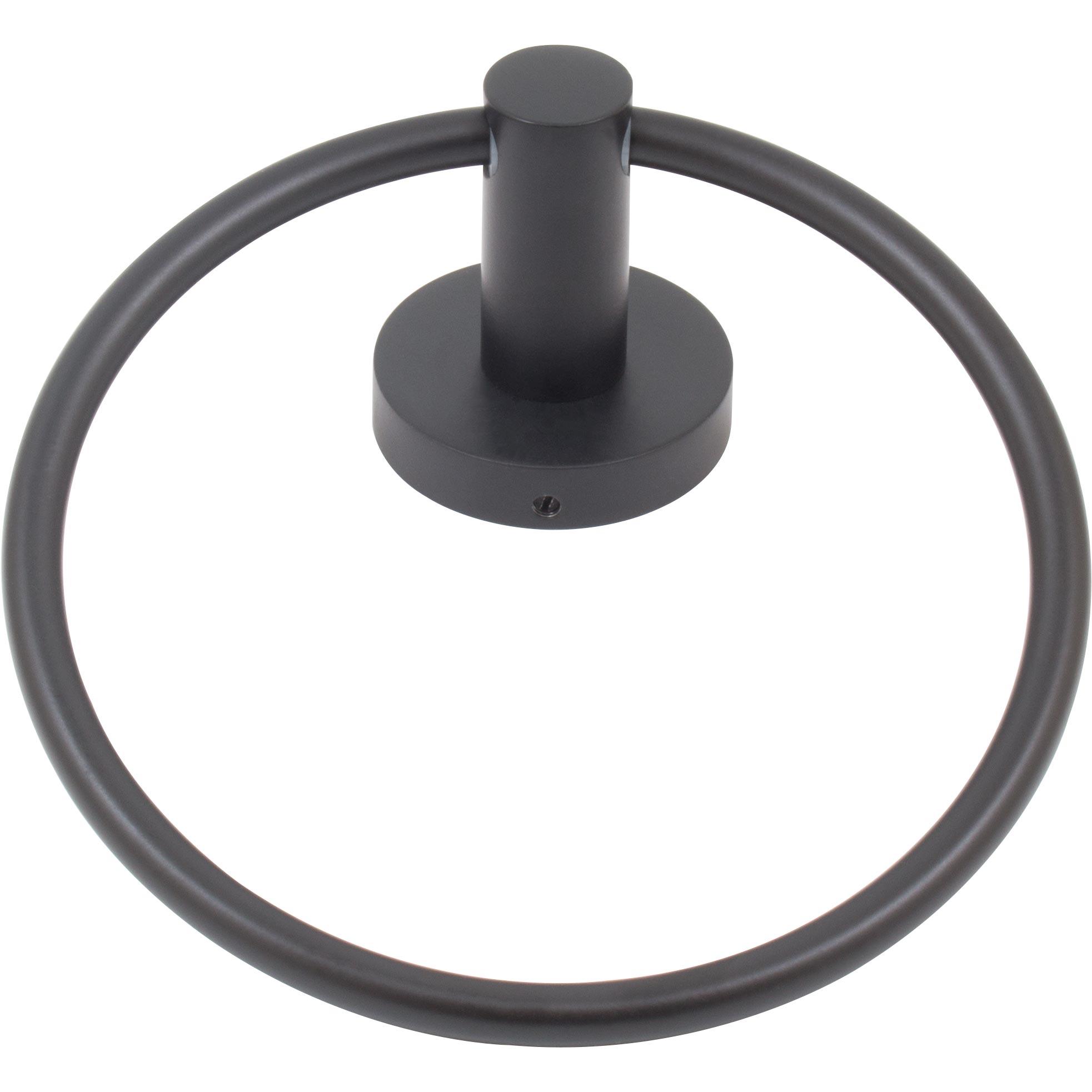 Zurich Towel Ring - Matte Black