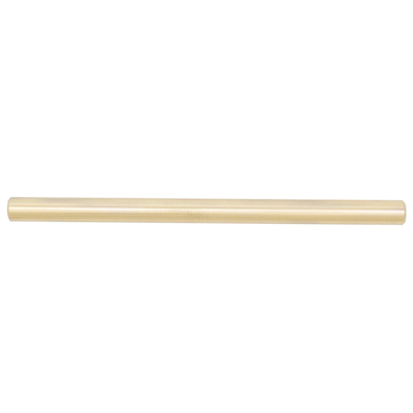 Stone Harbor Hardware Bar Cabinet Pull, 128 Millimeters, 188mm Overall Length, Satin Brass