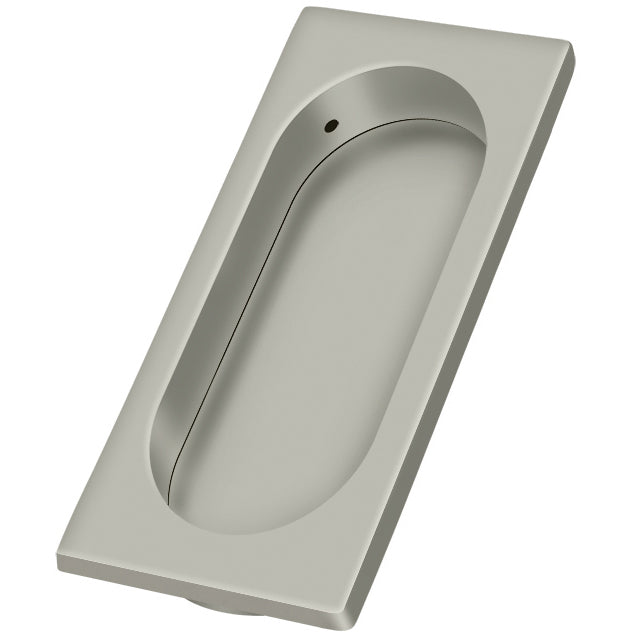 FP4134U15 3 7/8" x 1-5/8" x 3/8" Flush Pull - Satin Nickel