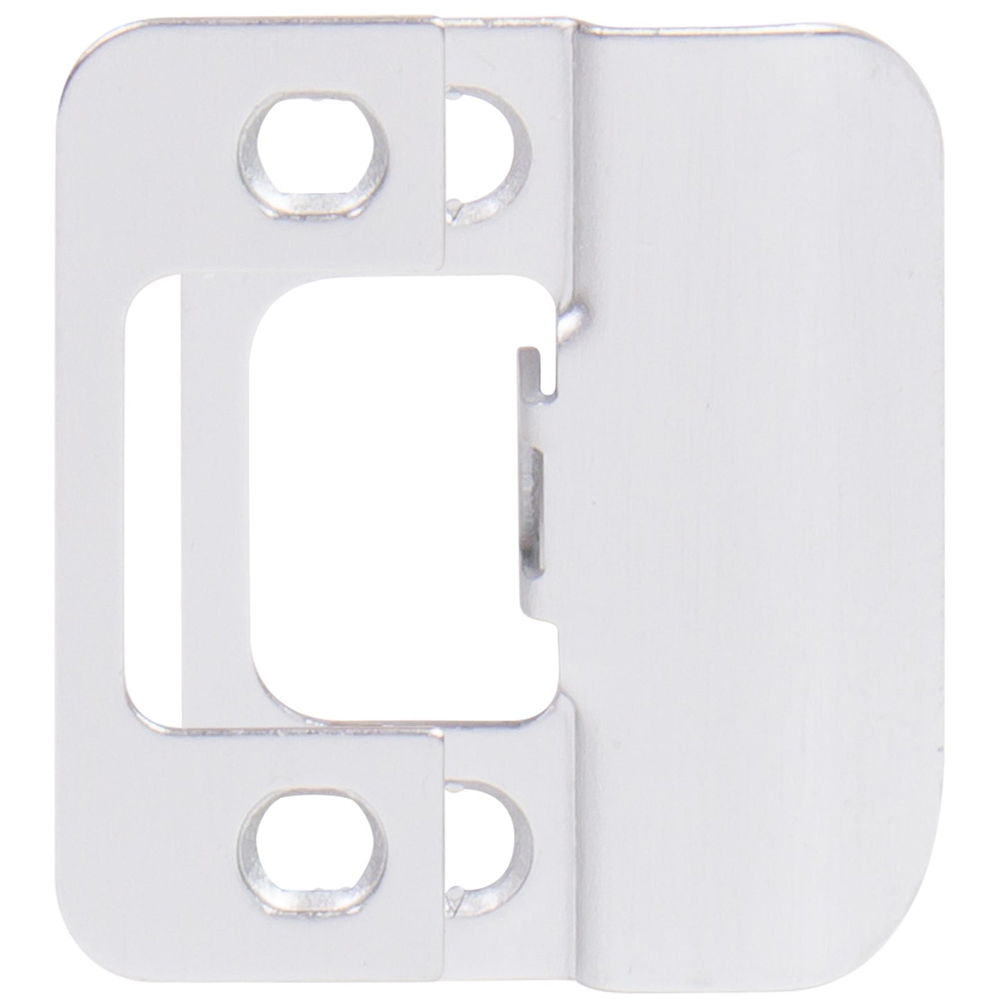 Stone Harbor Hardware Adjustable Strike Plate, Satin Chrome
