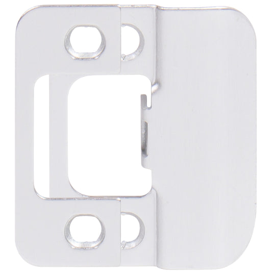 Stone Harbor Hardware Adjustable Strike Plate, Satin Chrome
