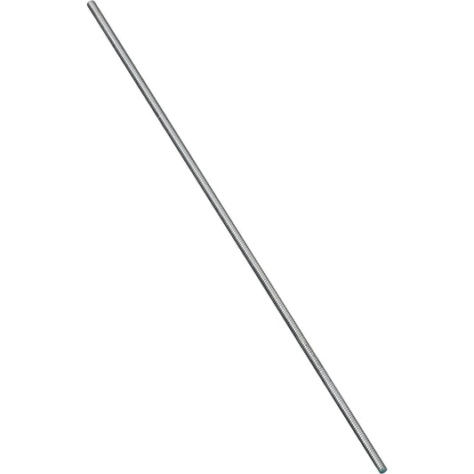 4000BC 10-24 x 36" Steel Threaded Rod - Zinc Plated