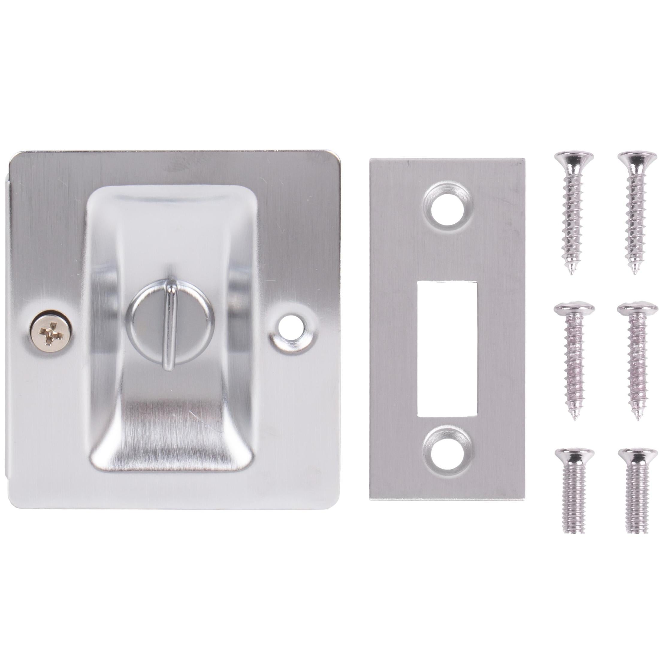 Premium Square Pocket Door Lock Privacy