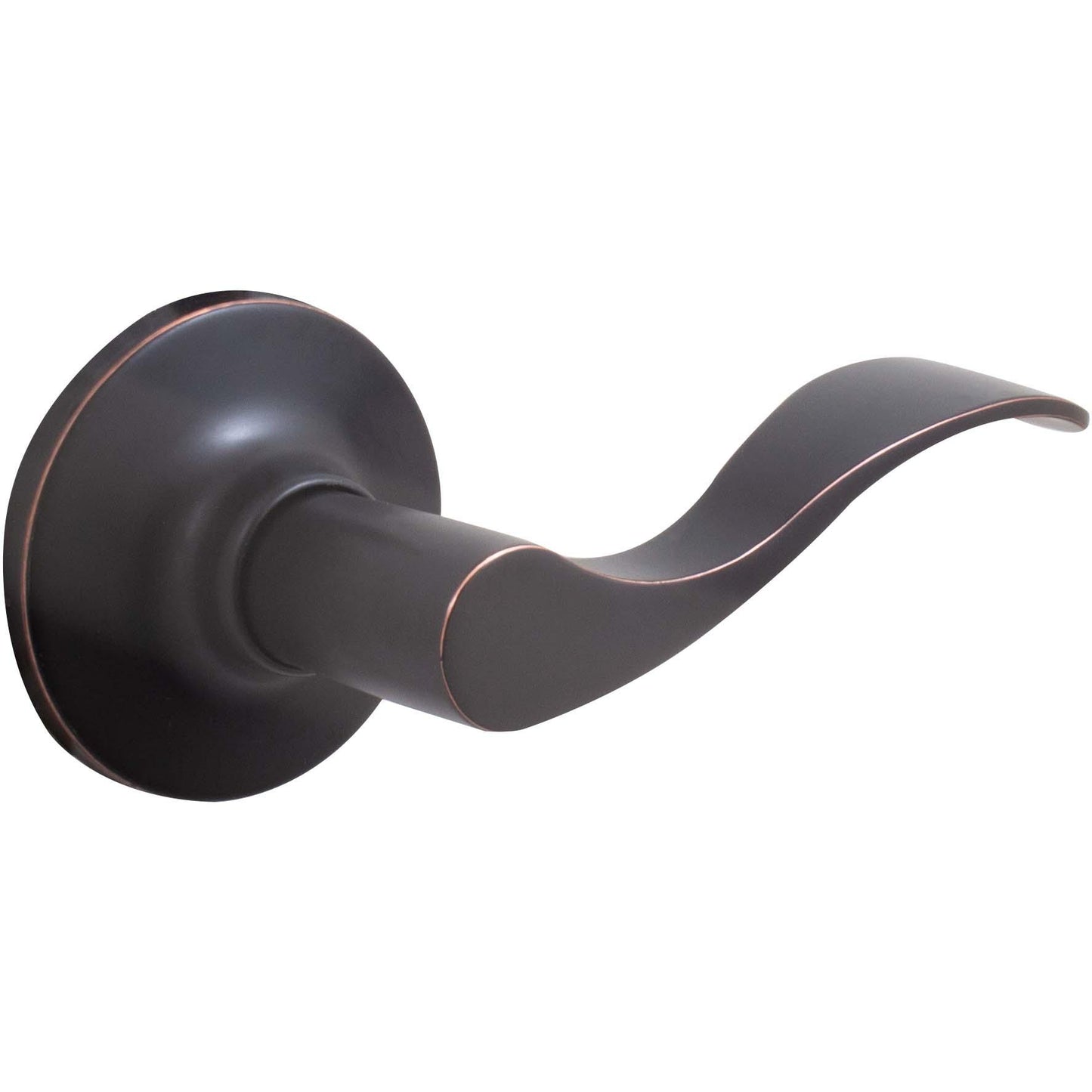 Stone Harbor Hardware Beaverton Door Lever, Passage (Hall/Closet) Latch, Vintage Bronze