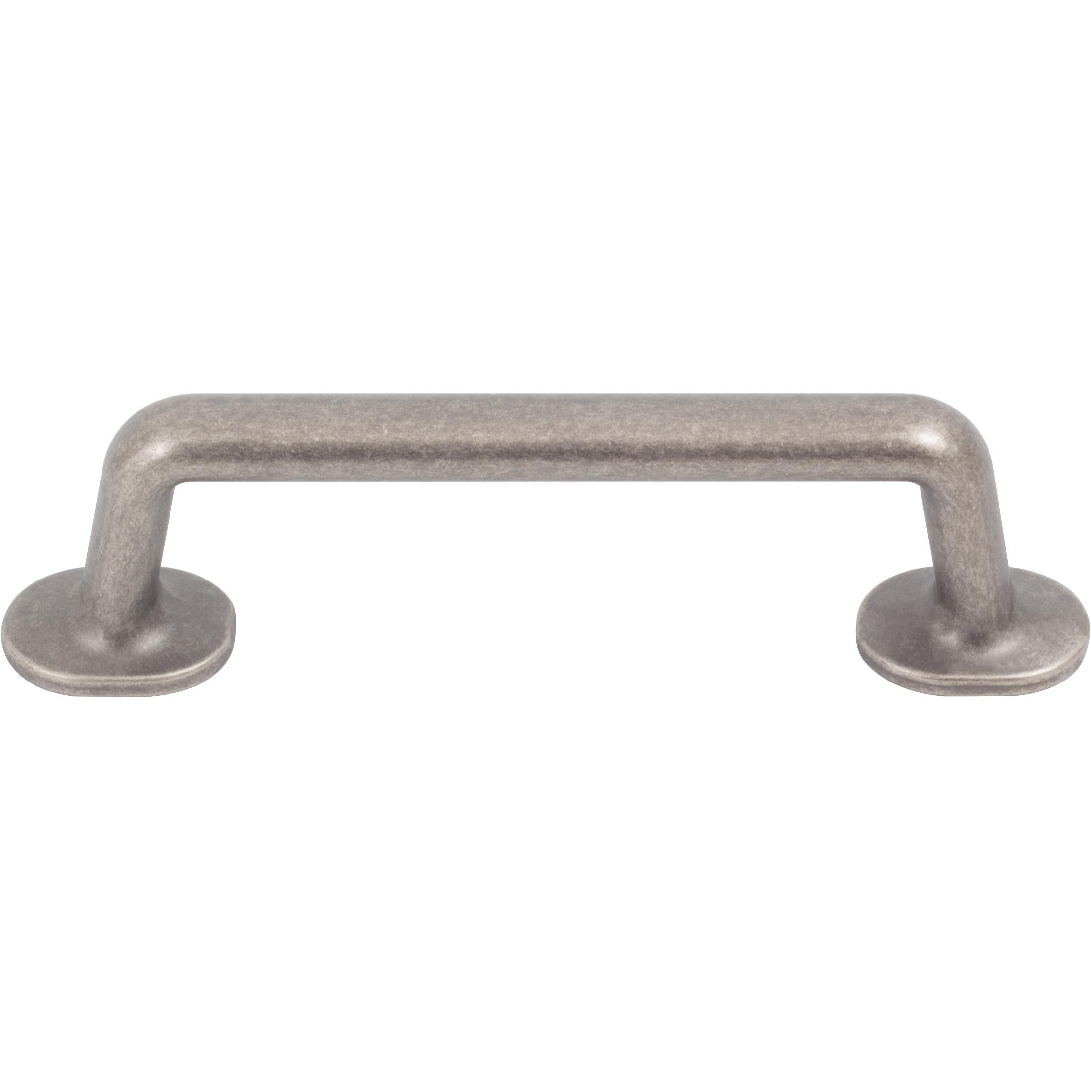 Stone Harbor Hardware Telluride Cabinet Pull, 4 Inches, Weathered Nickel