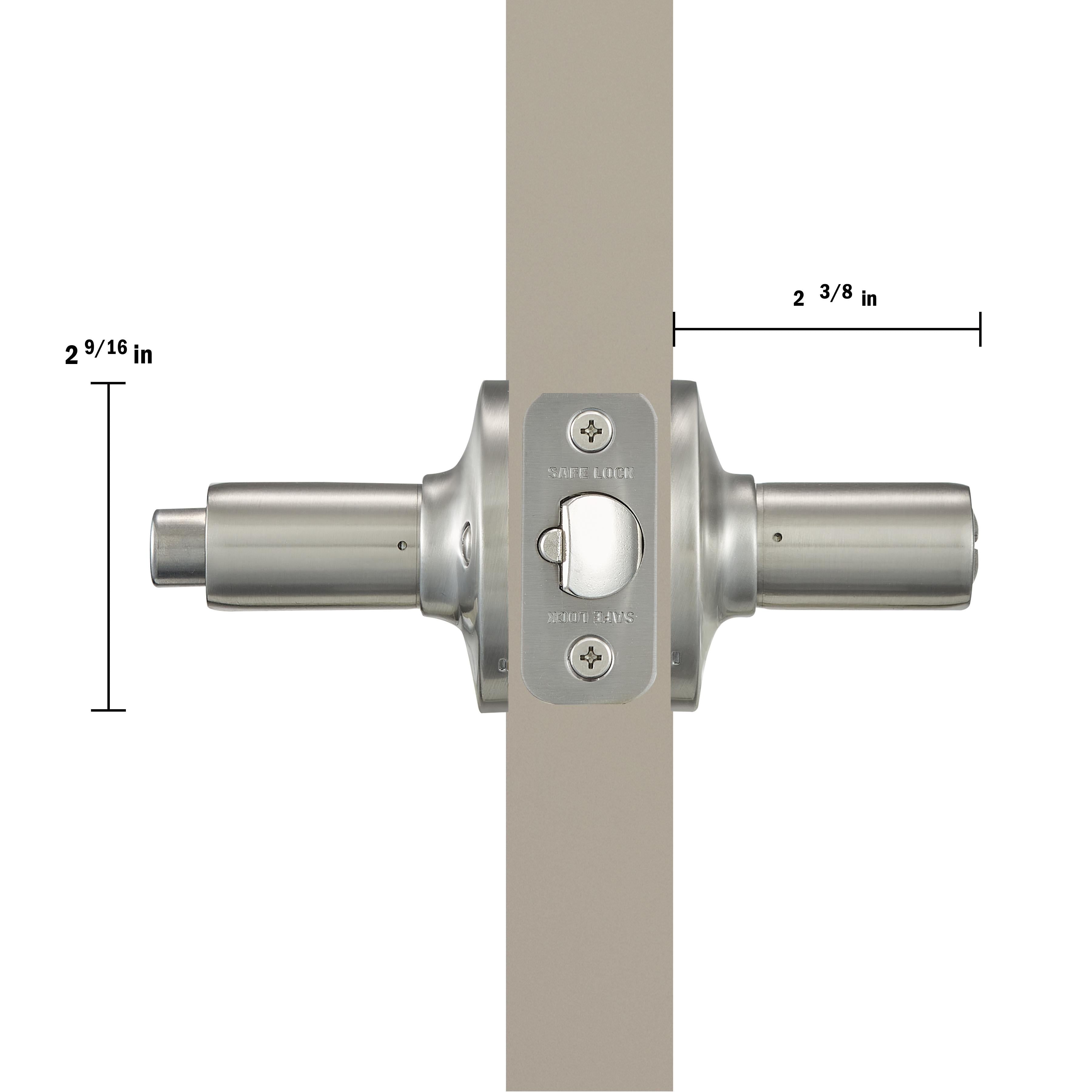 SL6000WI 15 4AL RCS K3 Winston Entry - Satin Nickel