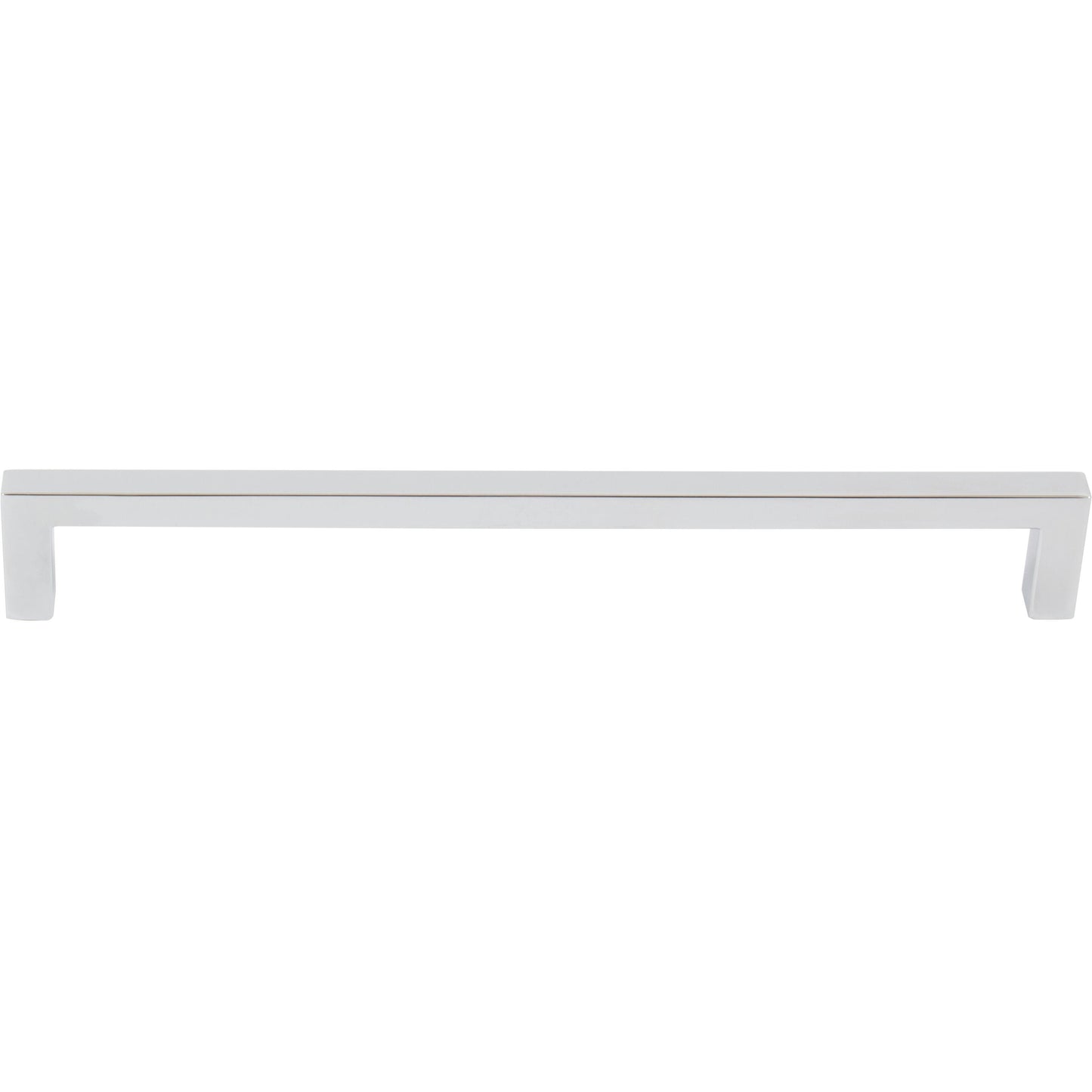 Stone Harbor Hardware Contemporary Square Cabinet Pull, 224 Millimeters, Zinc Base Material, Polished Chrome