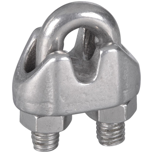 4230BC 1/8" Wire Cable Clamp - Stainless Steel