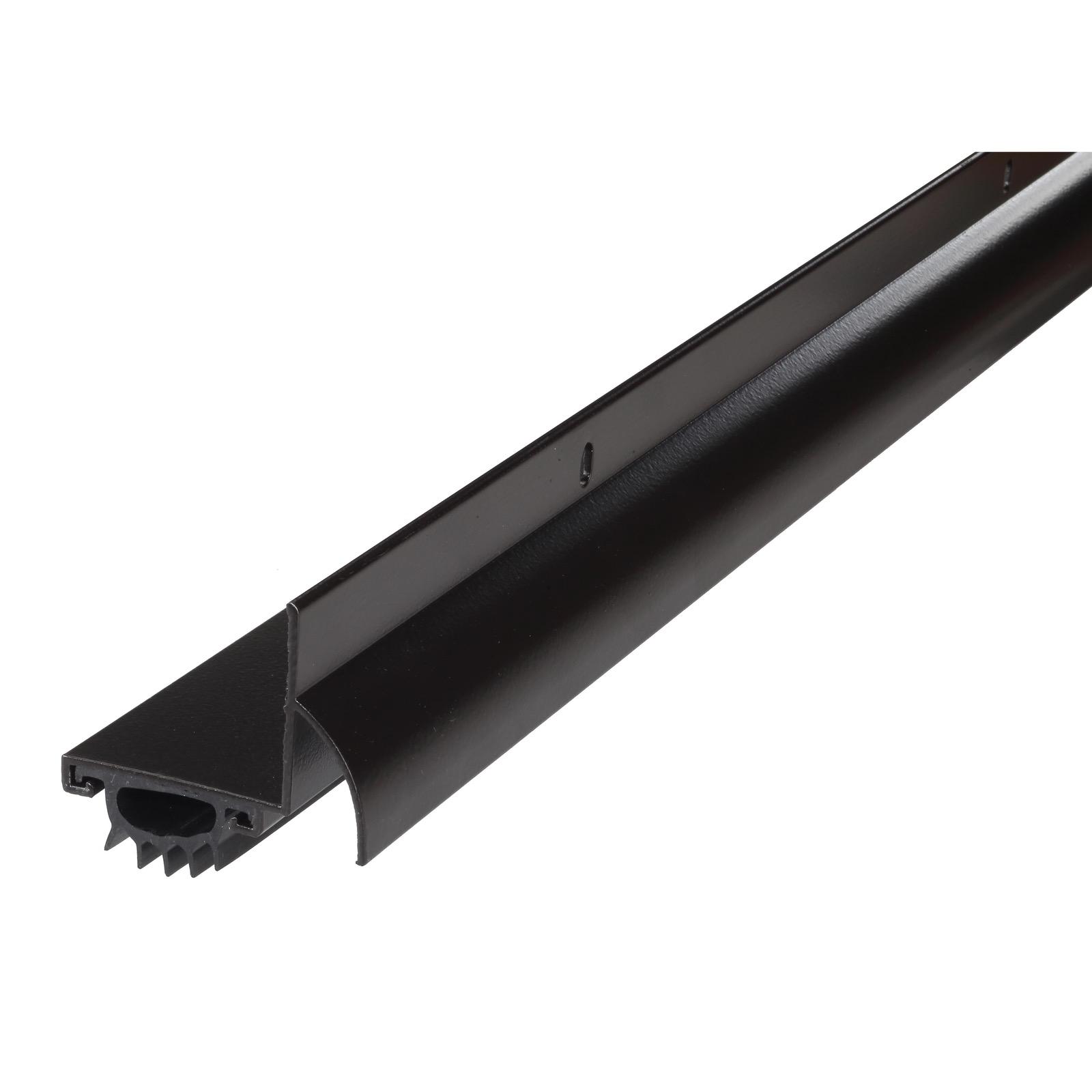 06056 - Aluminum L-Shape Screw-On Under Door Seal, 36 Inches, Dark Bronze