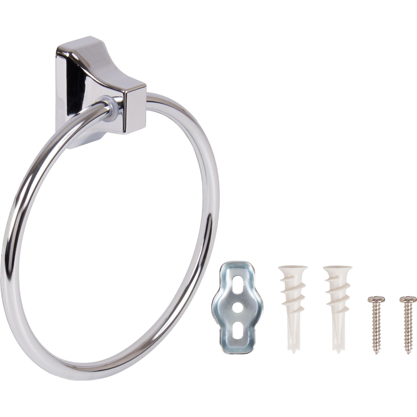 Lakewood Towel Ring - Polished Chrome
