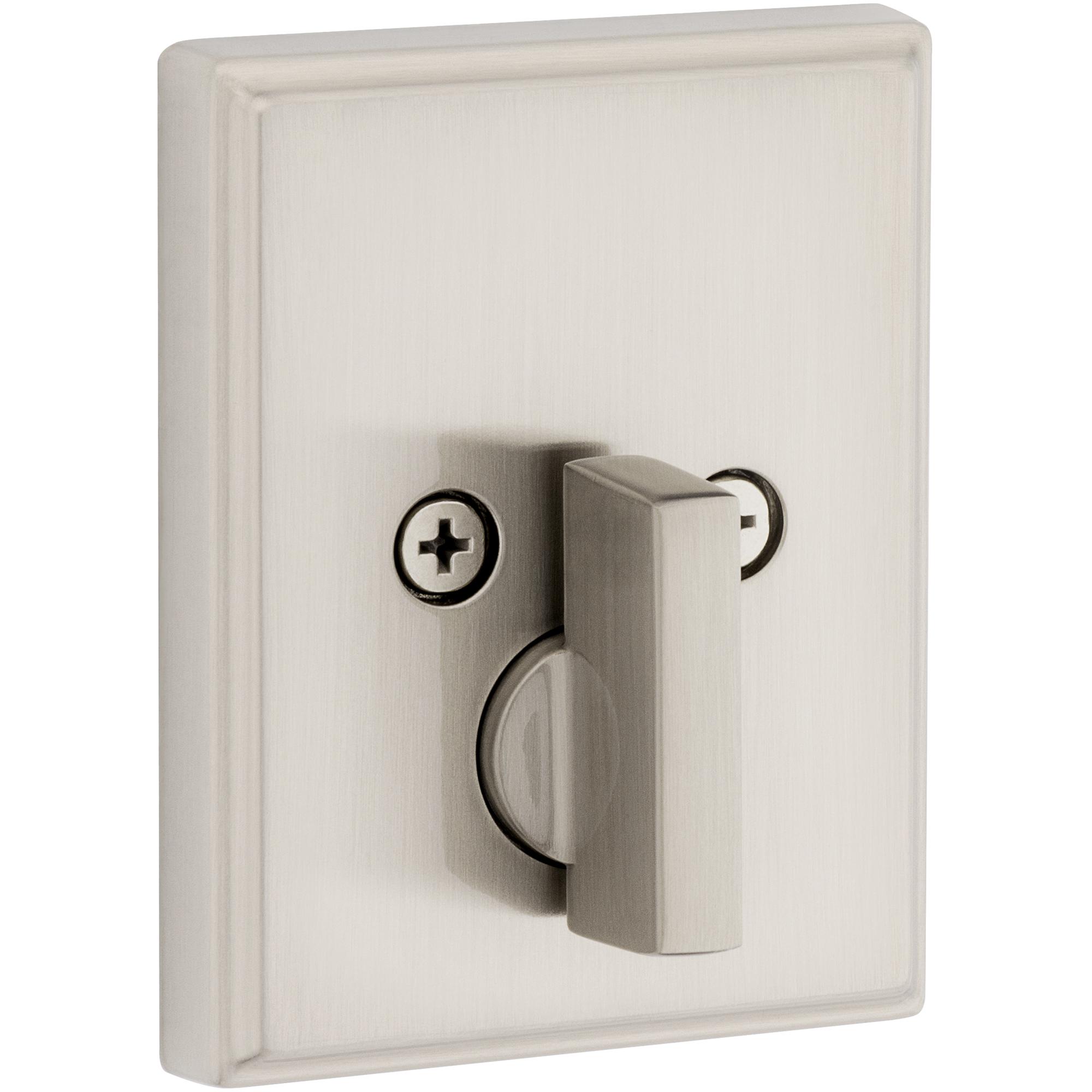 258 TRCT 15 SMT 6AL STRKP K3 Crosstown 1-Cyl Deadbolt - Satin Nickel