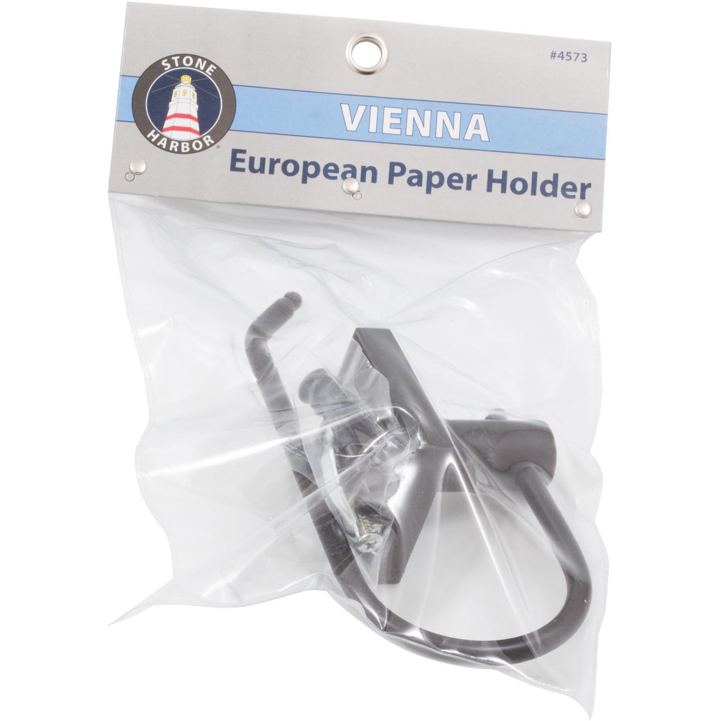 Stone Harbor Hardware Vienna European Toilet Paper Holder, Vintage Bronze