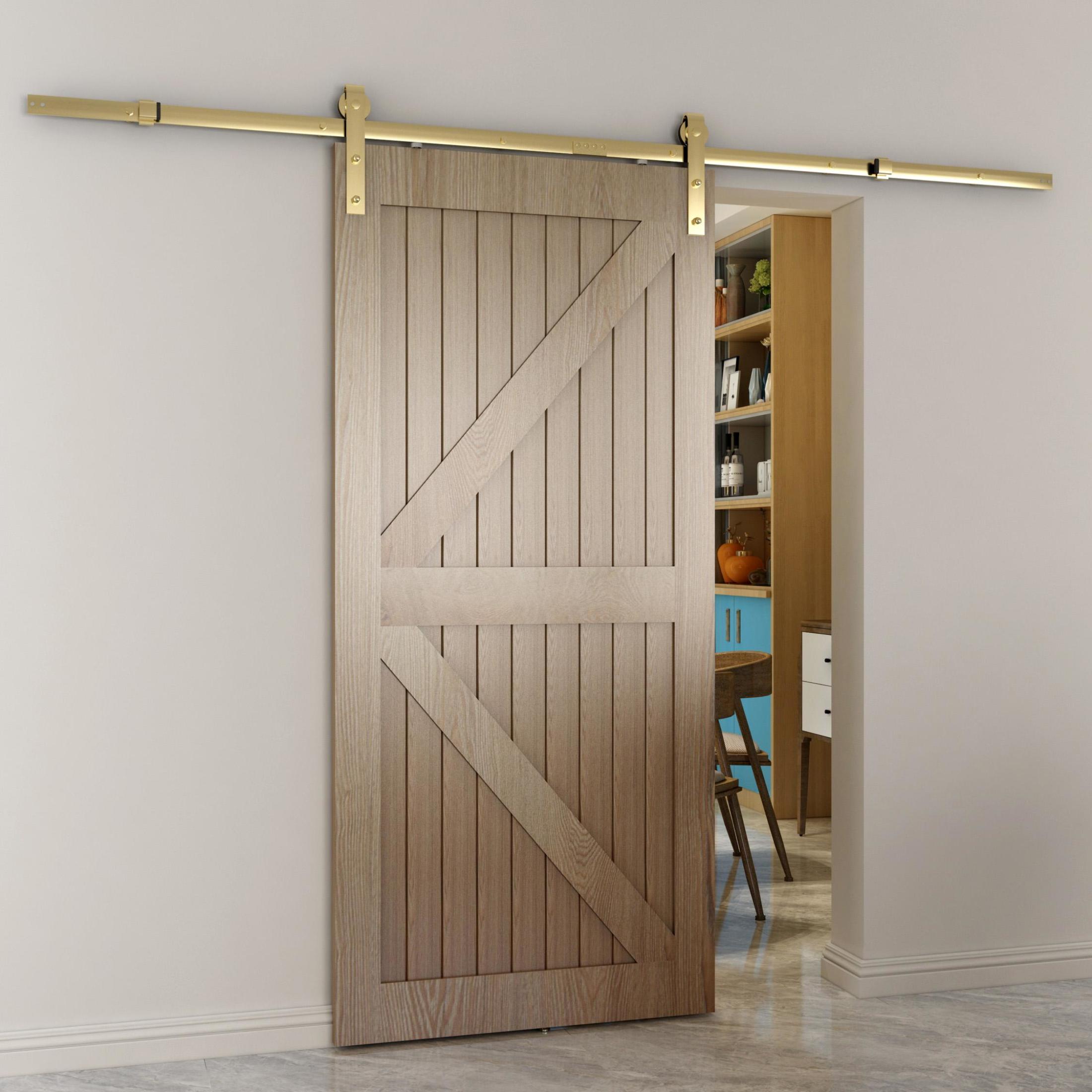 Barn Strap Style Sliding Door Hardware Set