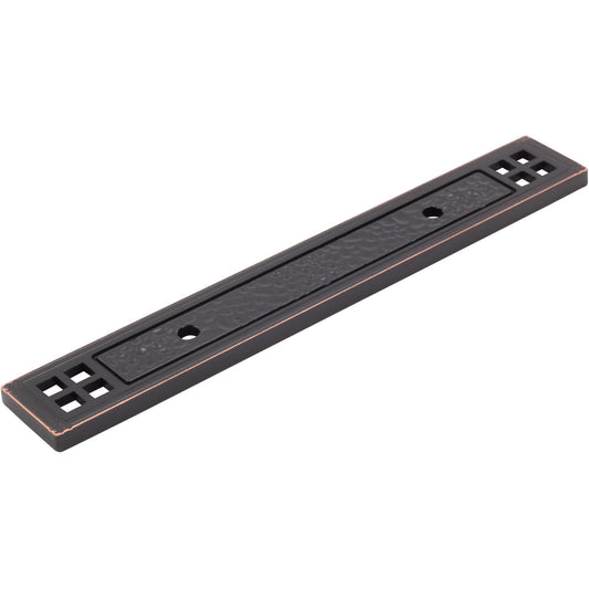 Stone Harbor Hardware Arts & Crafts Cabinet Pull Backplate, 3" Center-to-Center, Vintage Bronze
