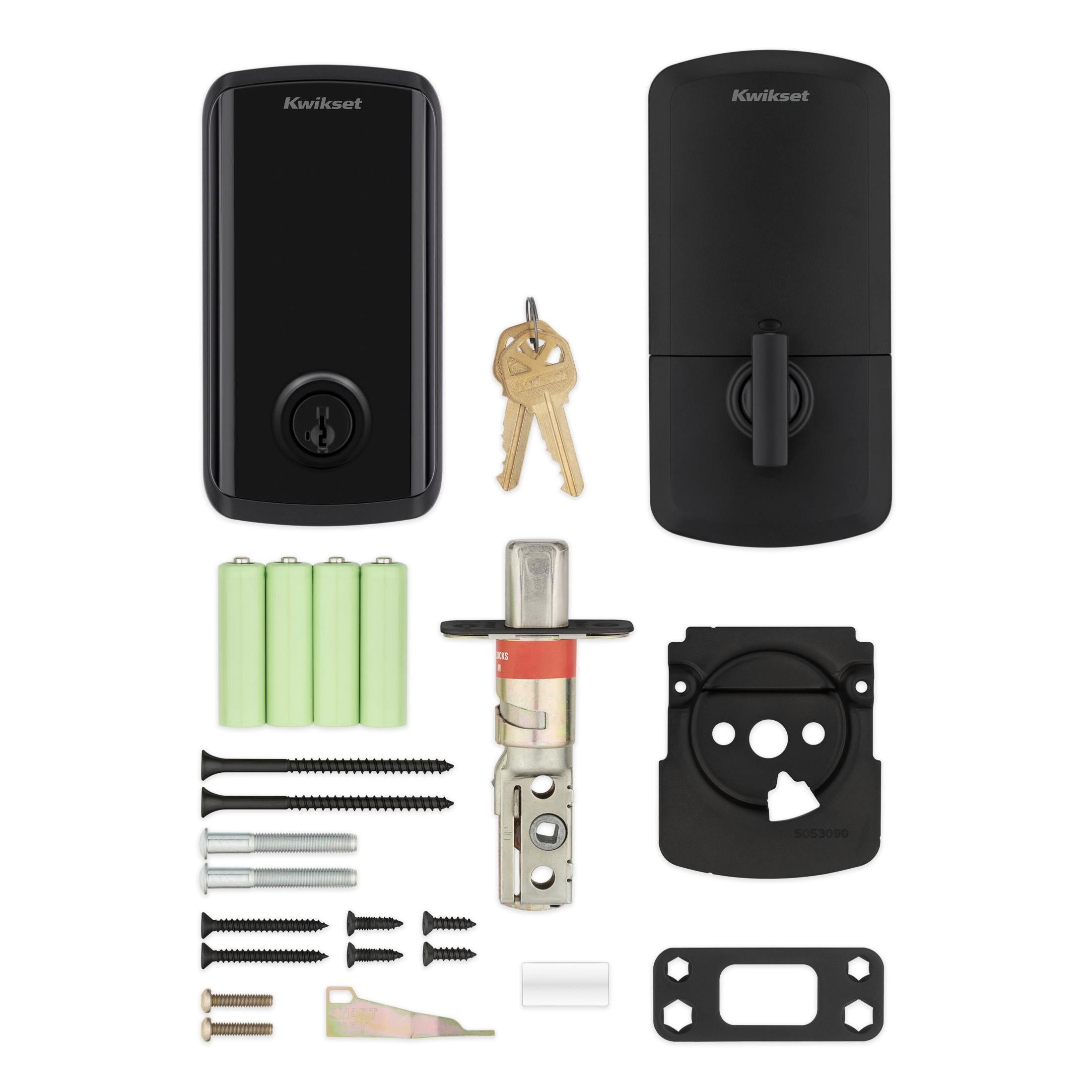 9801 WIFI THRD TSCR 514 SMT TPR RCALFD Halo Select Plus Touchscreen Deadbolt - Matte Black