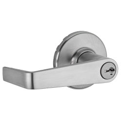 Kwikset 781KNL 26D SMT RCAL RCS Kingston Satin Chrome Storeroom Entry Lever Featuring SmartKey
