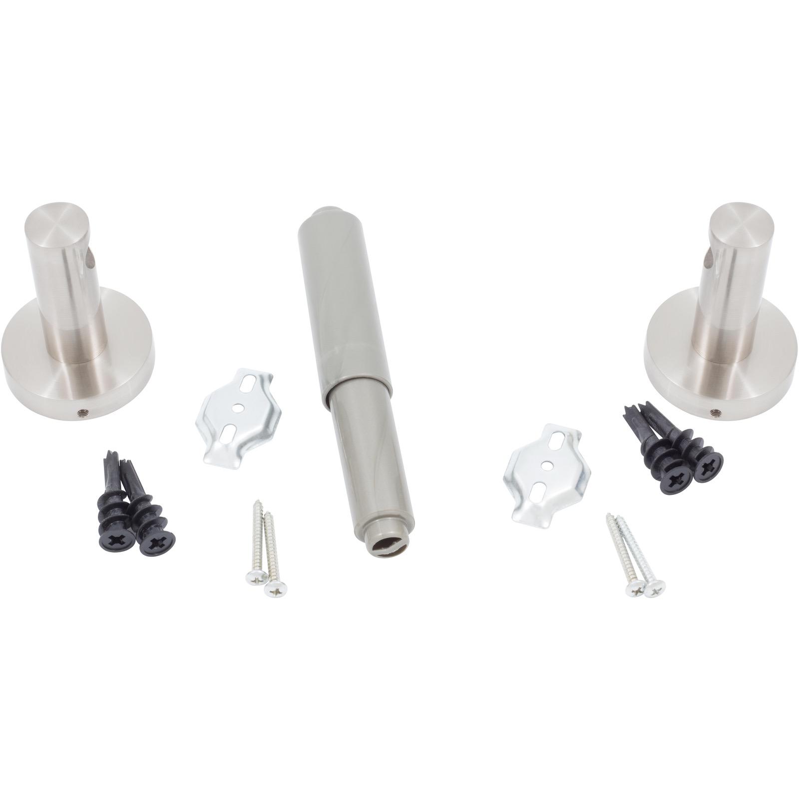 Stone Harbor Hardware Zurich Paper Holder, Satin Nickel