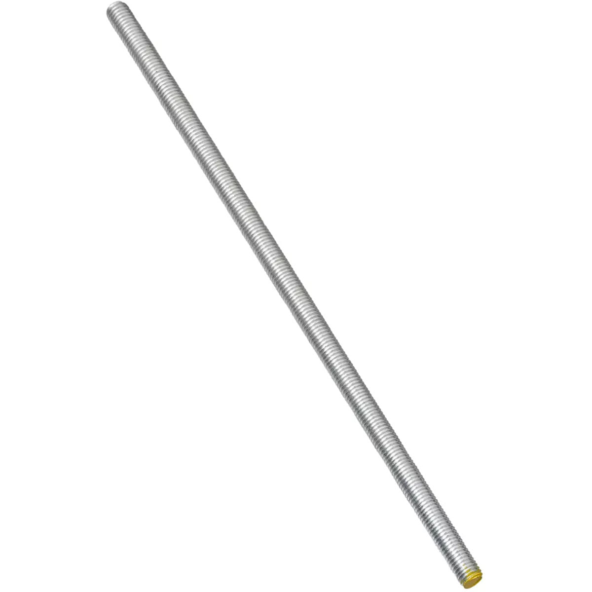 4000BC 3/8" -16 x 12" Steel Threaded Rod - Zinc Plated