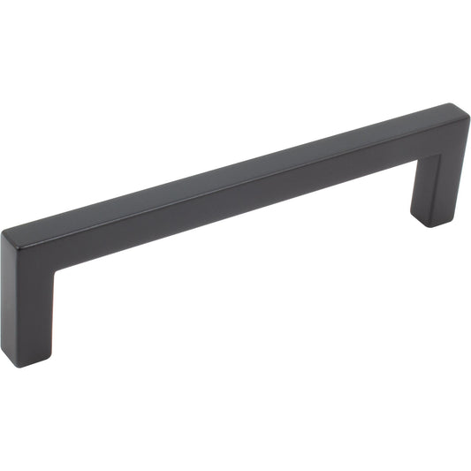Stone Harbor Hardware Contemporary Square Cabinet Pull, 128 Millimeters, Zinc Base Material, Matte Black