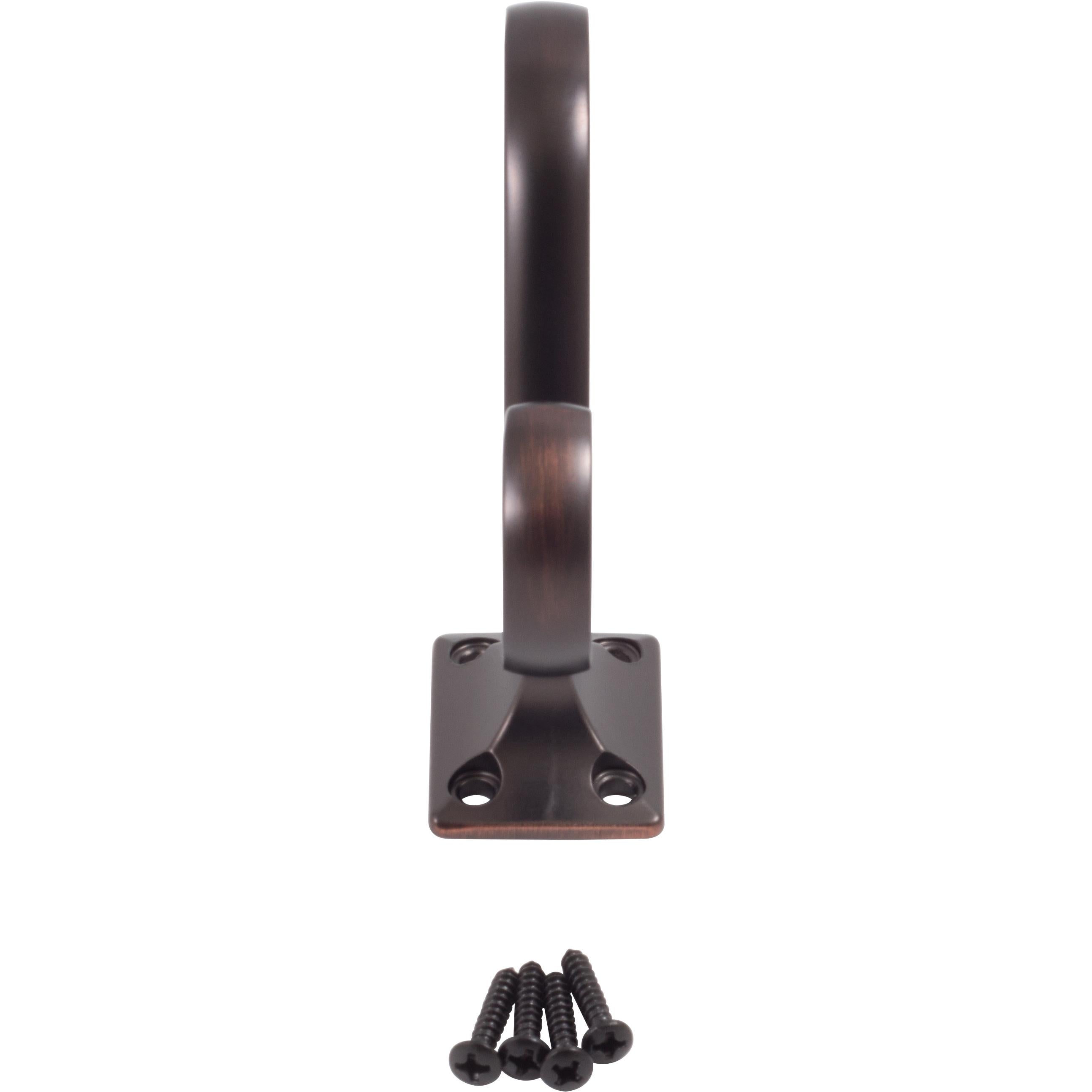 Heavy-Duty Coat & Hat Hook, 3-7/16" High, 2-15/16" Projection