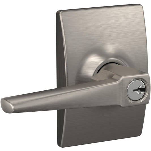 F51AELR619CEN 16-211 10-063 K4 Eller / Century Entry - Satin Nickel