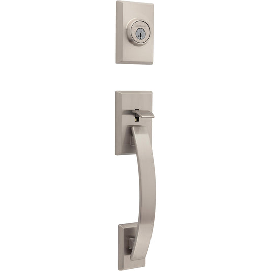 800TVH LIP 15 SMT 6AL STRKP Tavaris Handleset for 966 Trims - Satin Nickel