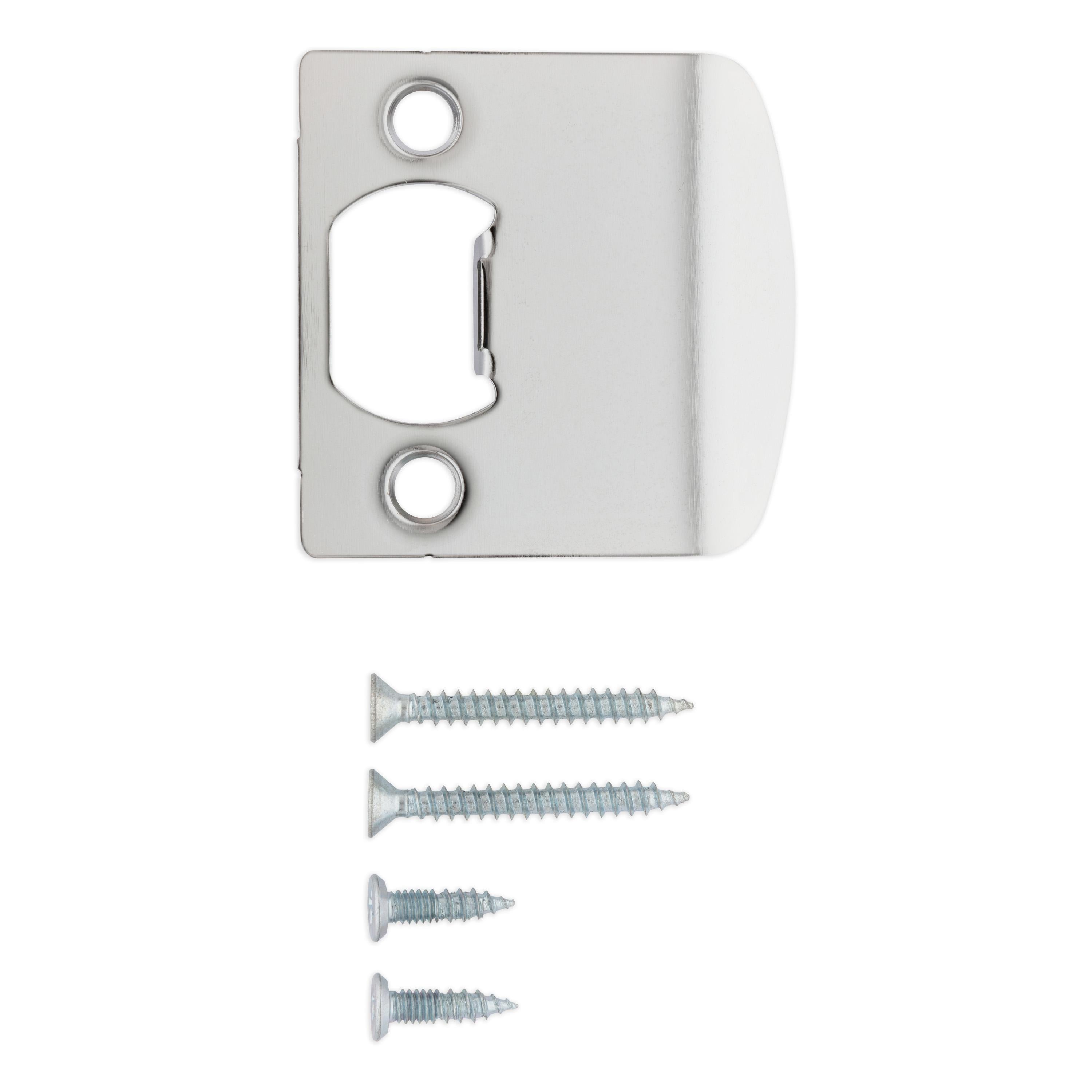 83537-002 2-1/4" x 1-3/4" (2-1/4" OAL) SC Extended Lip Strike - Polished Chrome