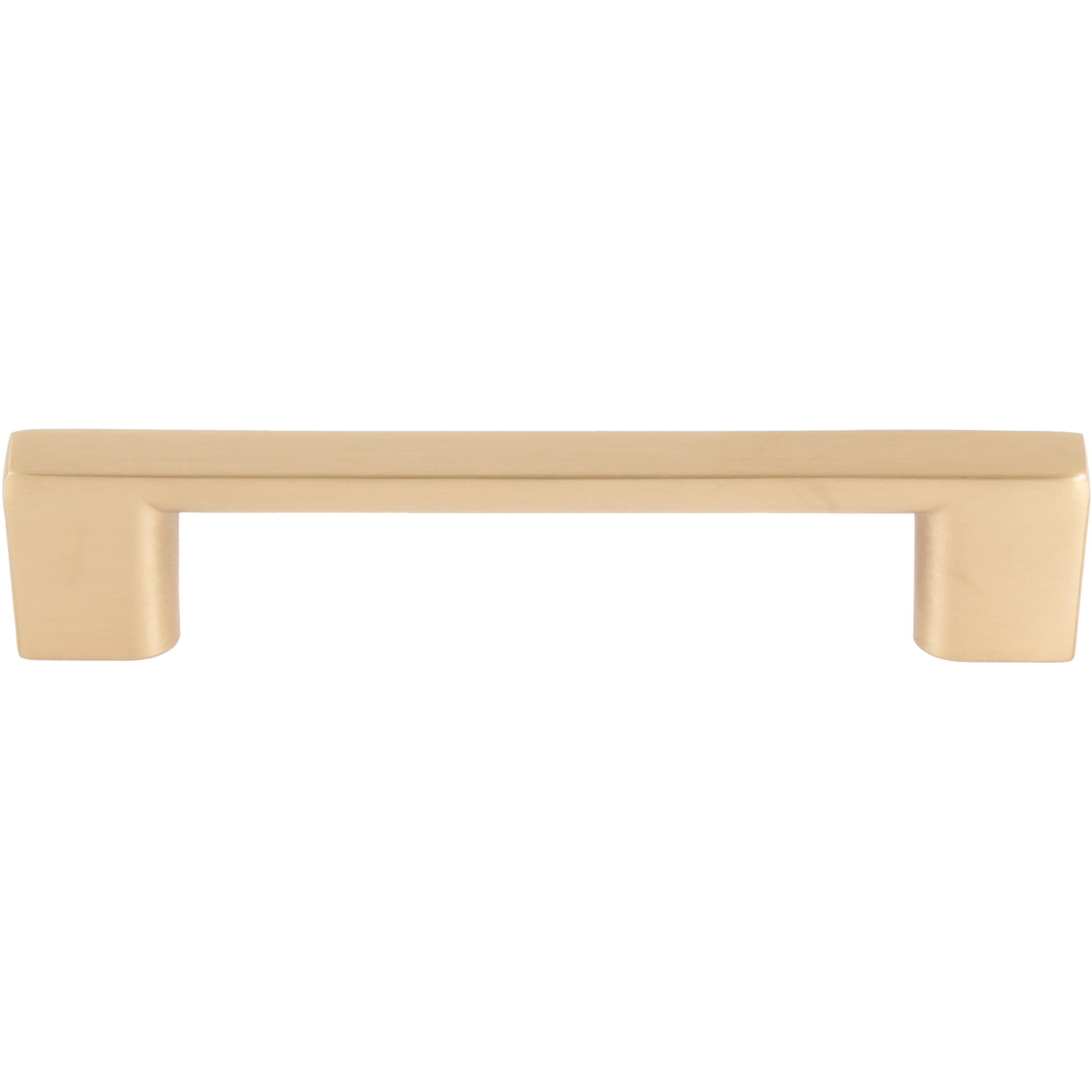 Stone Harbor Hardware Jetstream Cabinet Pull, 96 Millimeters, Satin Brass