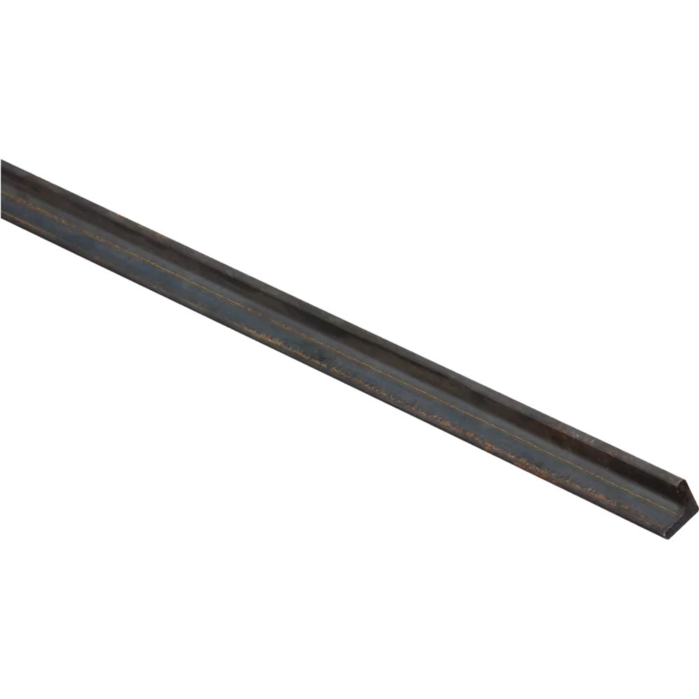 4060BC 1/2" x 48" Solid Angle 1/8" - Plain Steel