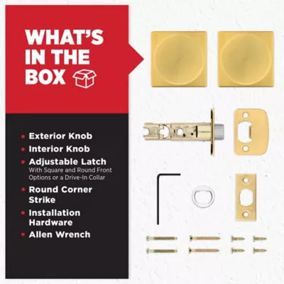 720PSK SQT 4 CP Pismo Passage - Satin Brass