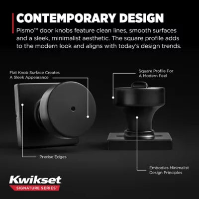 730PSK SQT 514 CP Pismo Privacy - Matte Black