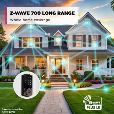 918 TRL ZW700 11P SMT BP RCALFD RCS Traditional HomeConnect Touchpad Deadbolt -  Venetian Bronze