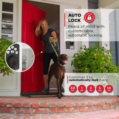 240 TRL 11P RBP 4AL RCS Traditional Powerbolt 240 Keypad Deadbolt - Venetian Bronze
