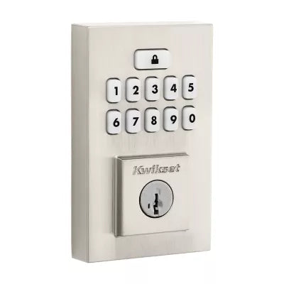 260 CNT 15 SMT RBP RCALFD Contemporary SmartCode Keypad Deadbolt - Satin Nickel