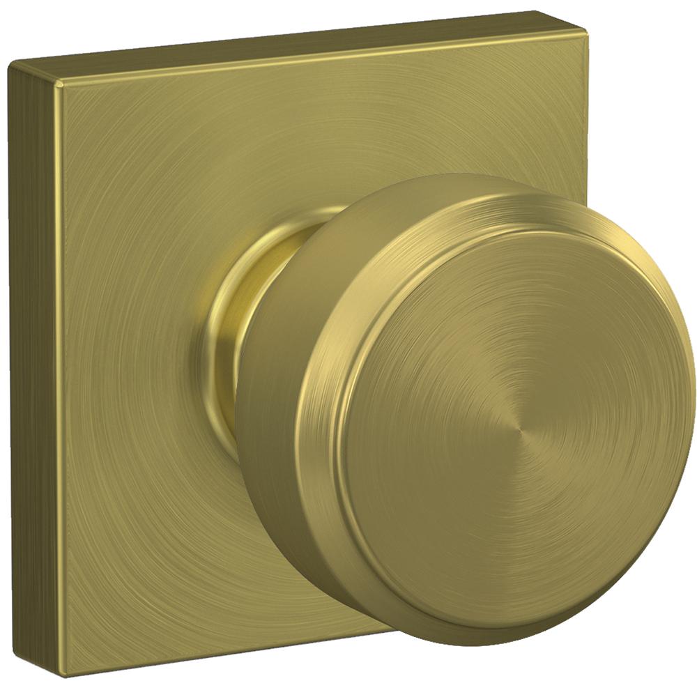 Bowery Knob with Collins Trim Hall and Closet Lock